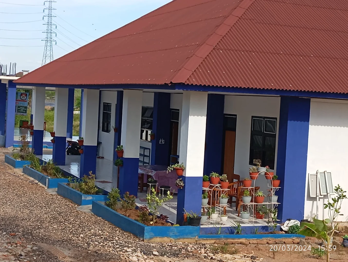 Lingkungan SMP Negeri 7 Pasar Kemis